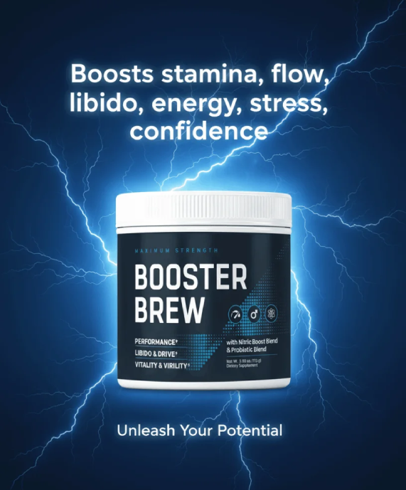 What is Boost Brew natural male support formula for daily vitality and performance support